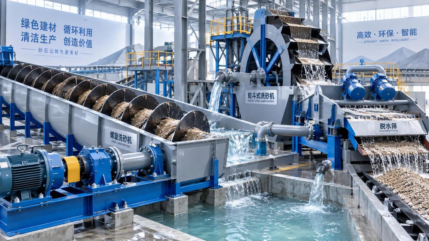 Maintenance Demands of Spiral Sand Washers Compared with Wheel Type Units Maintenance Demands of Spiral Sand Washers Compared with Wheel Type Units