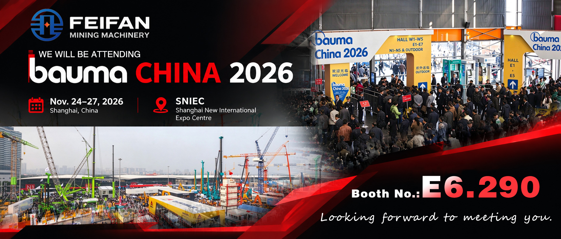 Feifan exposera au Bauma China 2026 Feifan exposera au Bauma China 2026