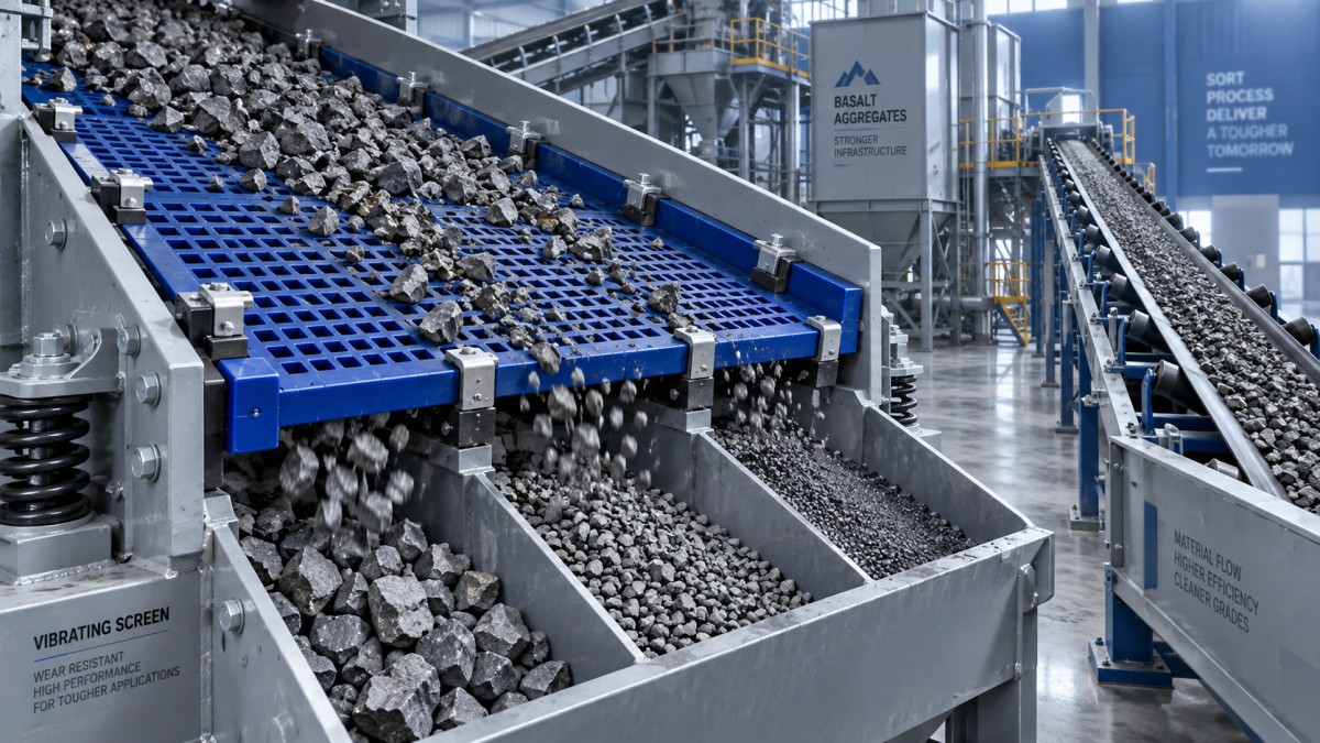 Calcul de la rentabilité sur le cycle de vie des toiles de criblage en polyuréthane dans les installations à forte usure