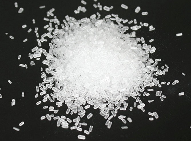 Magnesium sulfate heptahydrate large particles