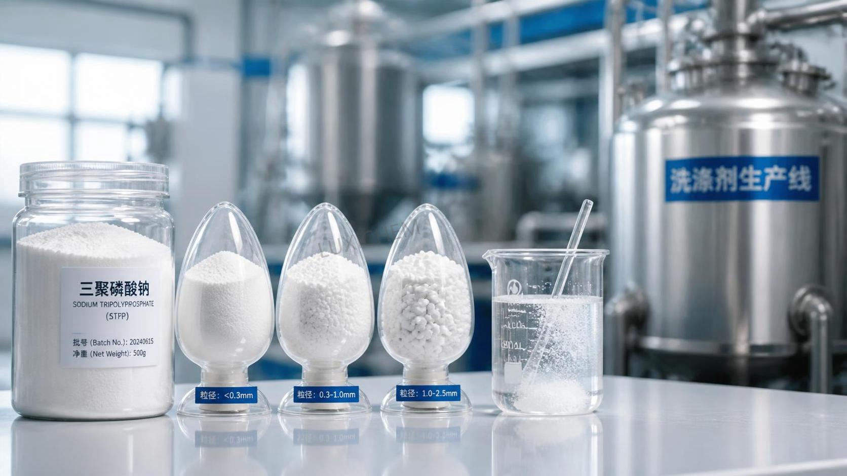 Quelle qualité de tripolyphosphate de sodium convient à la formulation de détergents ?