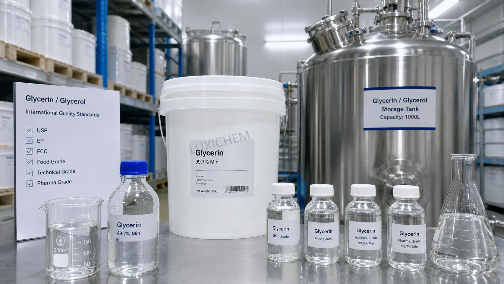 Glycerin oder Glyzerin? Welcher Begriff ist beim globalen Einkauf von Chemikalien relevant?