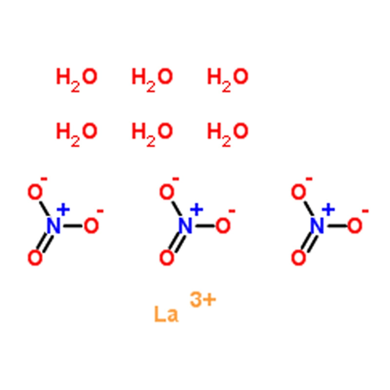 Nitrato de lantânio(III) hexahidratado CAS#10277-43-7 Nitrato de lantânio(III) hexahidratado CAS#10277-43-7