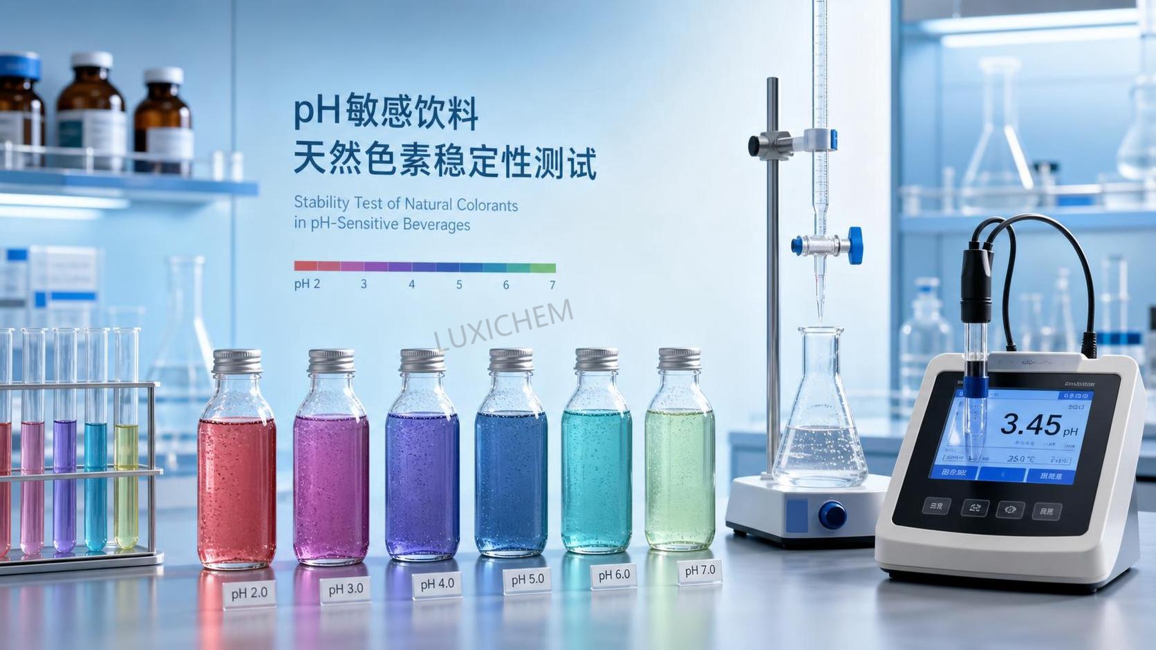 Como escolher pigmentos naturais para aplicações em bebidas sensíveis ao pH