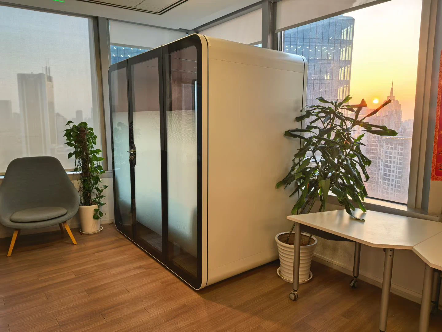 Can an acoustic office compartment be moved after office relocation Can an acoustic office compartment be moved after office relocation