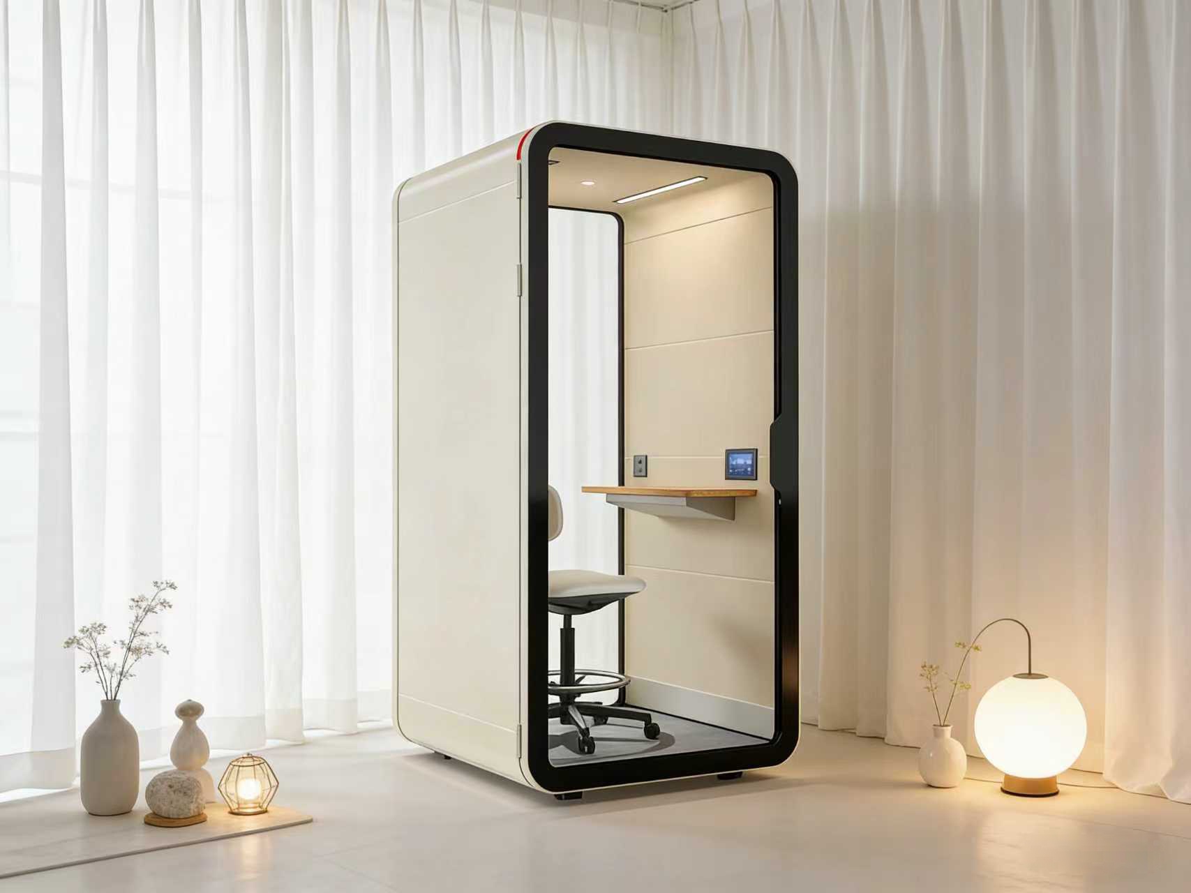 The Micro-Architectural Balance: Why the Future of Acoustic Pods is Form-Fittingly Boxy, but Elegantly Curved