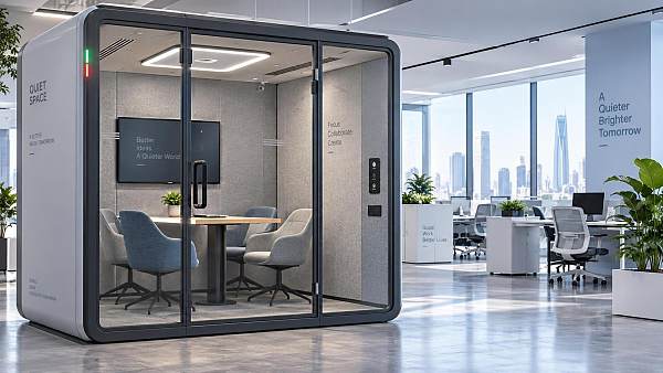 Qu’est-ce qui rend une cabine de bureau prête à l’emploi pour une utilisation immédiate sur le lieu de travail ?
