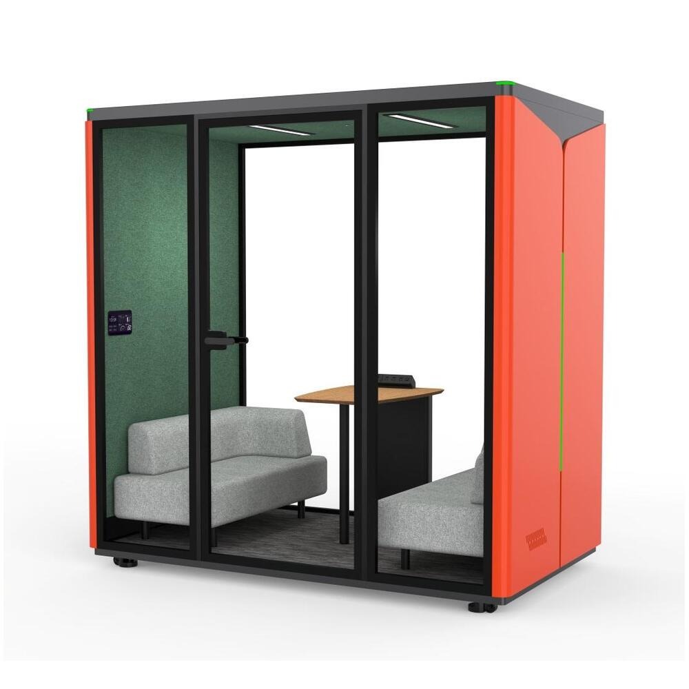Cabine de bureau TB-M-2 pour 2 à 4 personnes