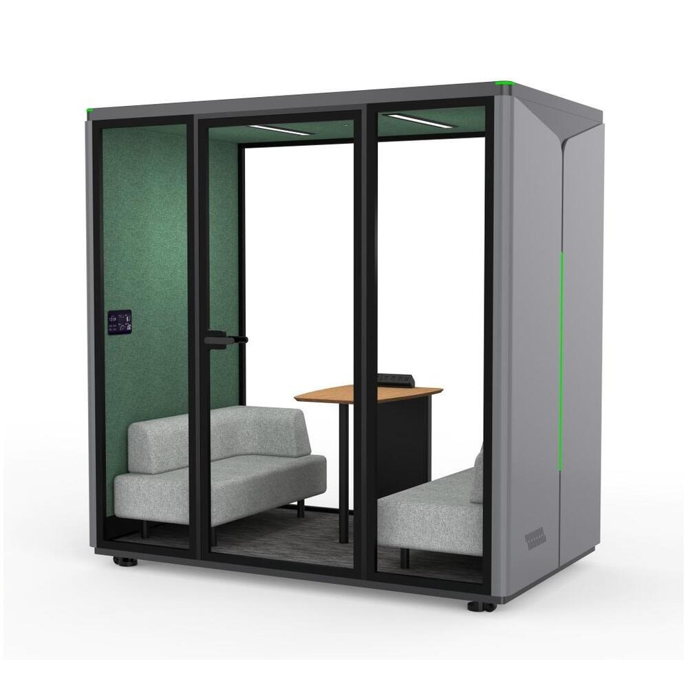 Cabine de bureau TB-M-2 pour 2 à 4 personnes