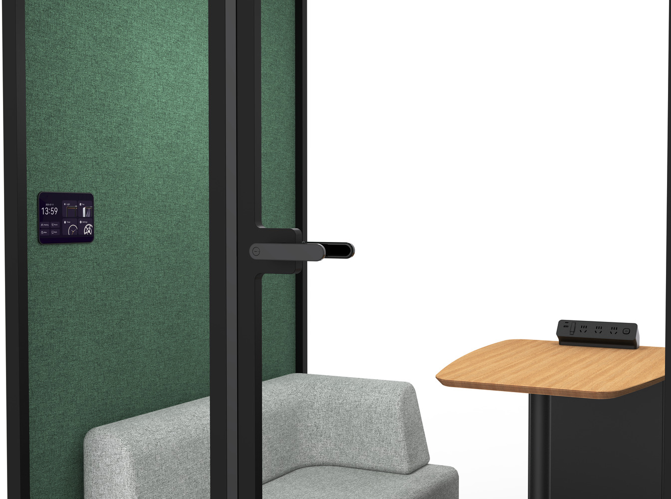 Cabine de bureau TB-M-2 pour 2 à 4 personnes