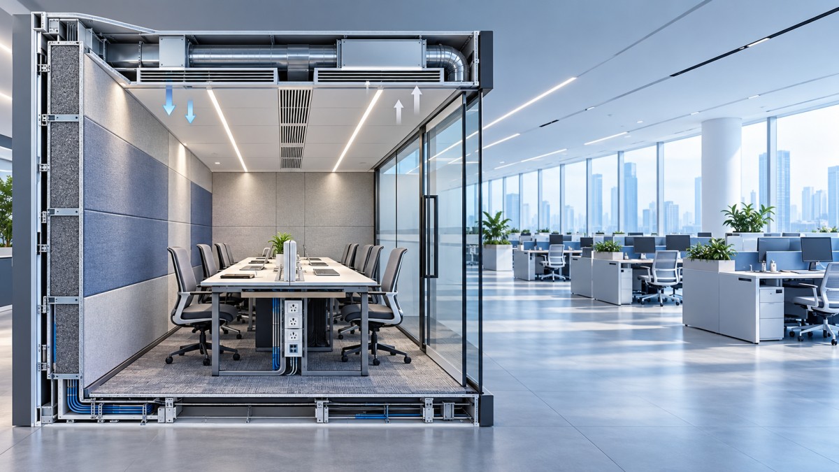 Ventilation, Lighting, and Power Requirements for the TB-ML 3000 Office Pod Ventilation, Lighting, and Power Requirements for the TB-ML 3000 Office Pod