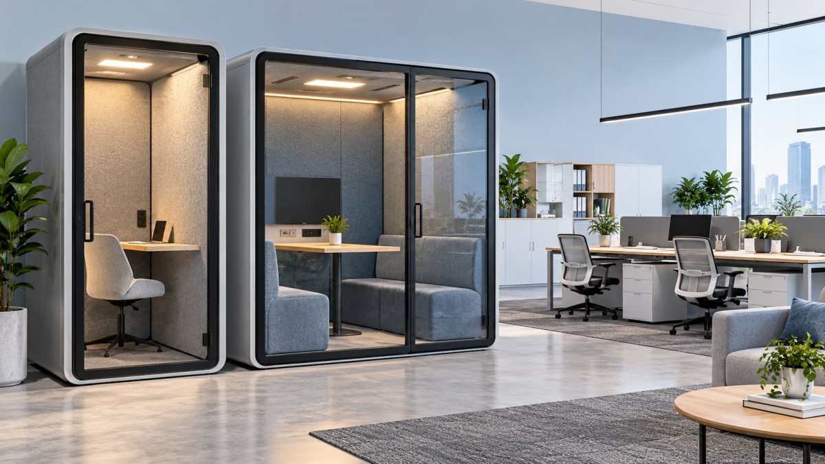 Single vs Single vs. Dual Phone Booths for Offices: Which Configuration Makes Sense?