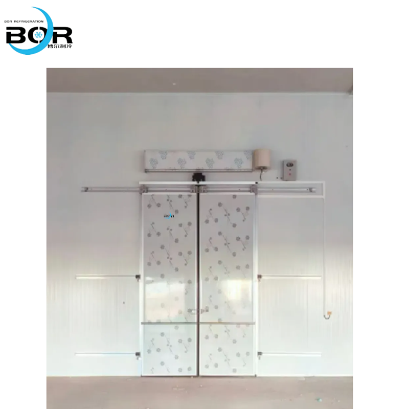 Electric sliding door (specifically for cold storage)
