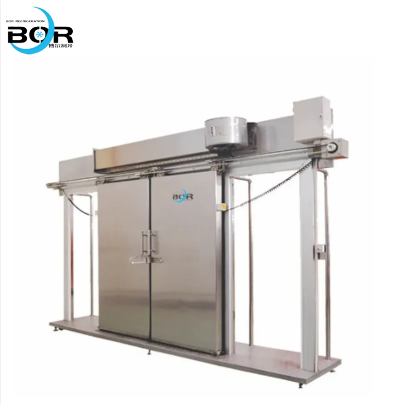 Electric sliding door (specifically for cold storage) Electric sliding door (specifically for cold storage)