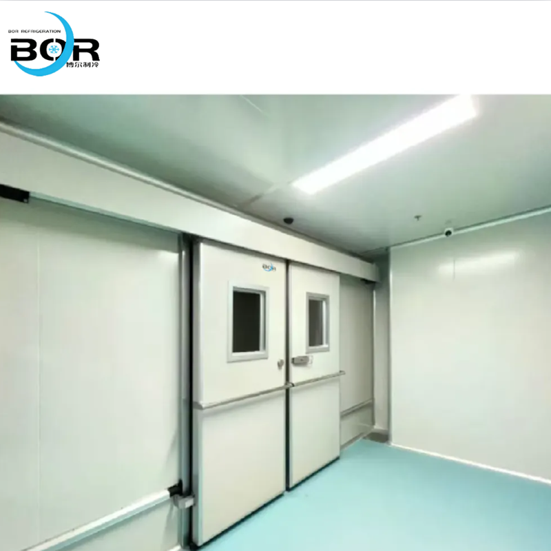 Manual sliding door