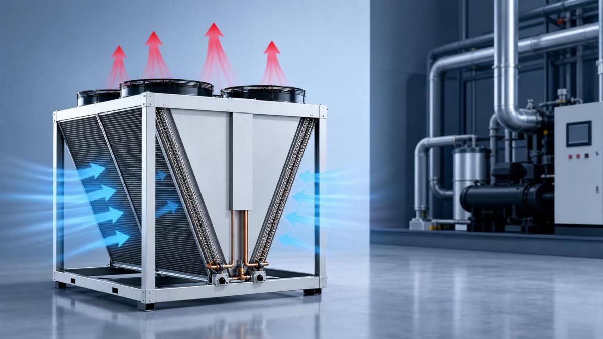 What Airflow Conditions Make a V-Type Condenser More Efficient? What Airflow Conditions Make a V-Type Condenser More Efficient?