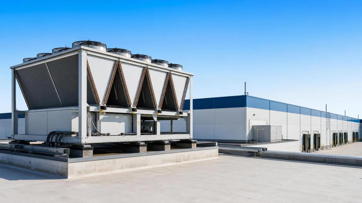 When a V-Type Condenser Is the Better Choice for Large Refrigeration Loads