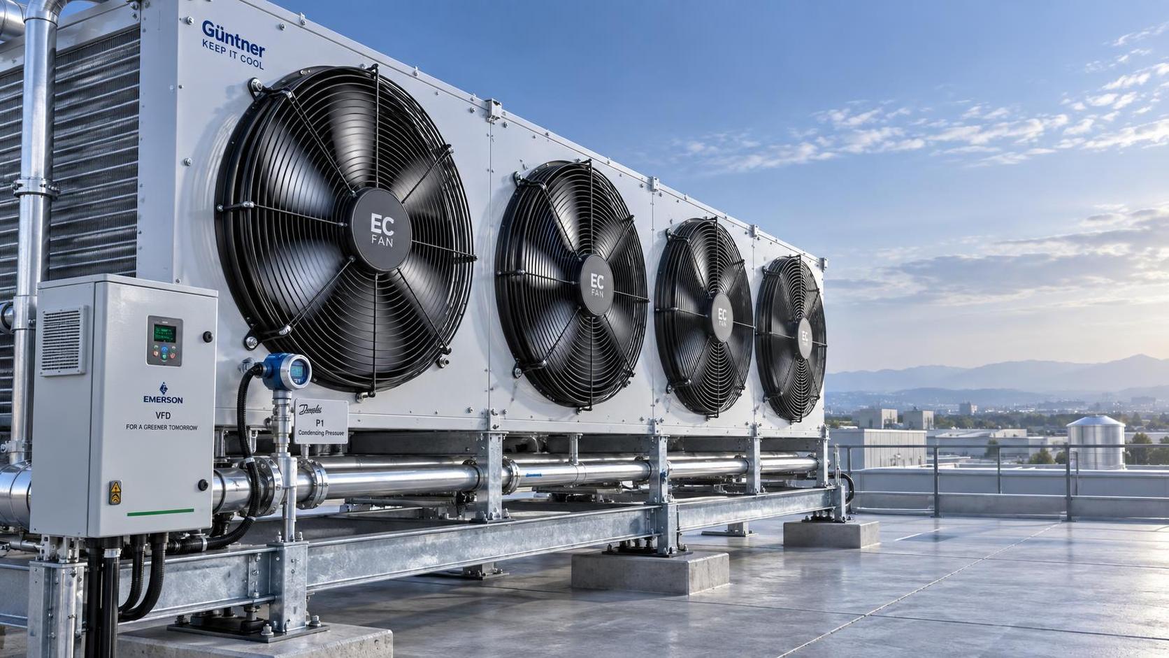 Comment le contrôle de la vitesse du ventilateur améliore l’efficacité des condenseurs refroidis par air
