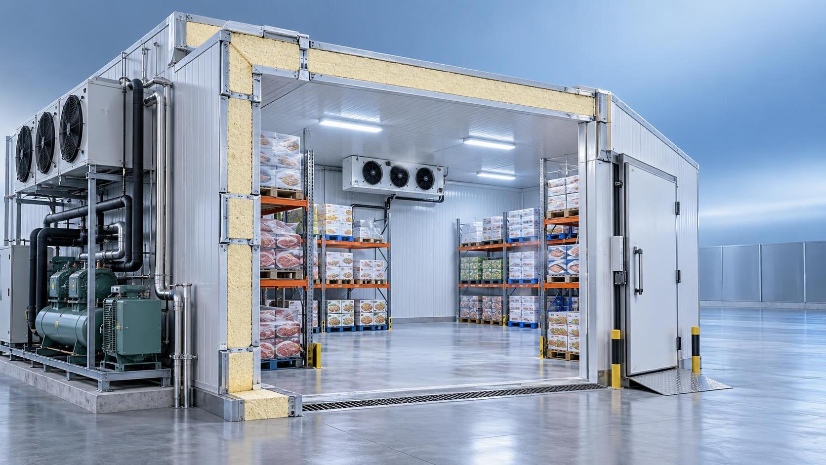 How insulation thickness changes Cold Room Cost