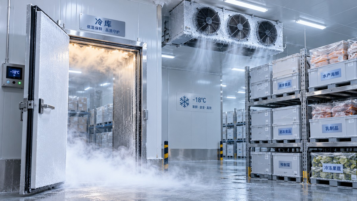 How door openings cause cold room temperature fluctuations Comment les ouvertures de porte provoquent des fluctuations de température dans les chambres froides