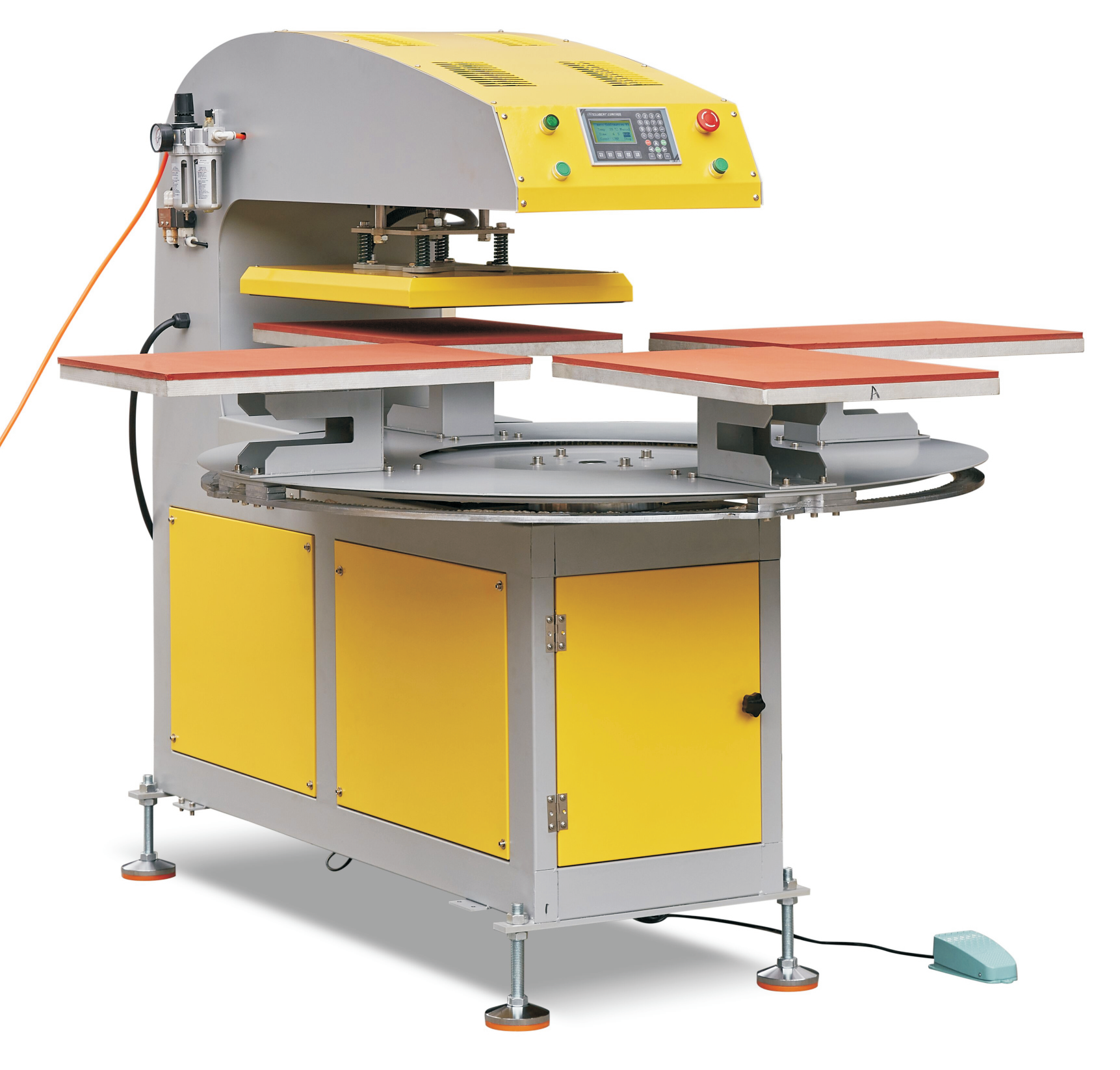 Double-head Multifunctional Four-Station Heat Press Machhine