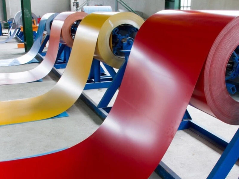 Color-Coated Coils