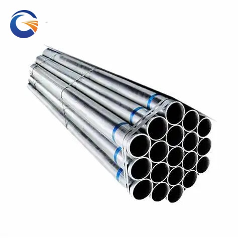 DX51D Galvanized Steel Round Pipe