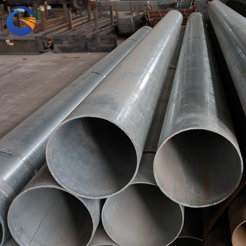 DX51D Galvanized Steel Round Pipe