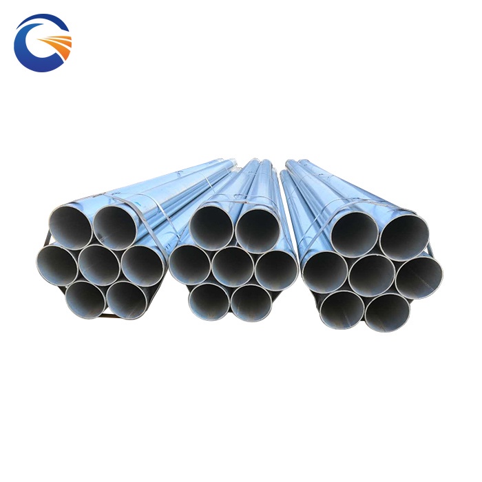 DX51D Galvanized Steel Round Pipe