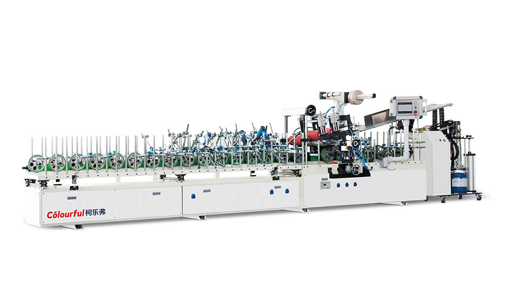 CLF-PUR350D Profile line laminating machine