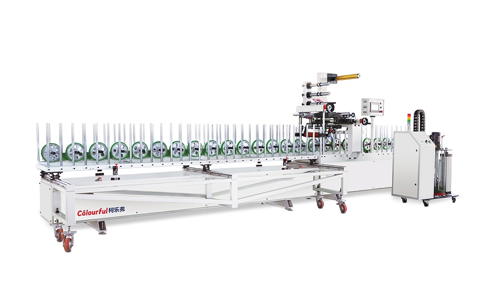 CLF-PUR350A Profile line laminating machine