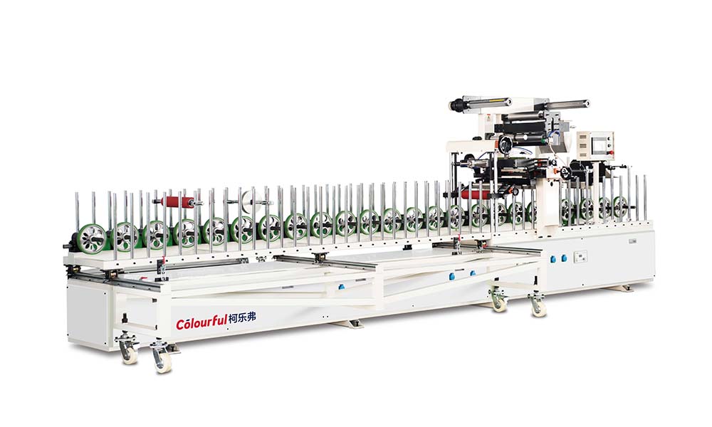 CLF-PUR450AZ Profile line laminating machine