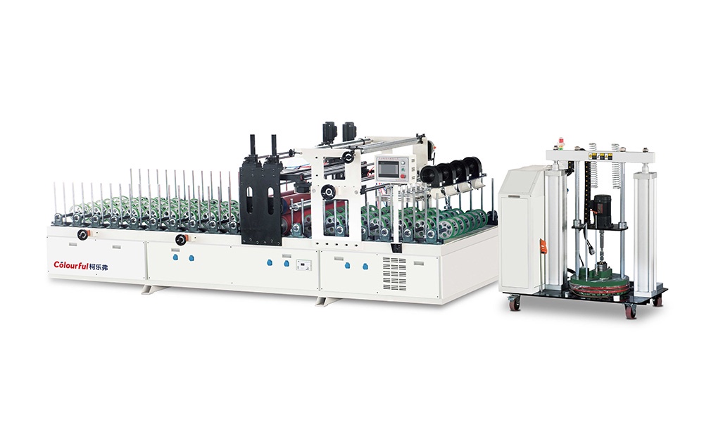 CLF-PUR650/800/1300/1600/2000 Board laminating machine