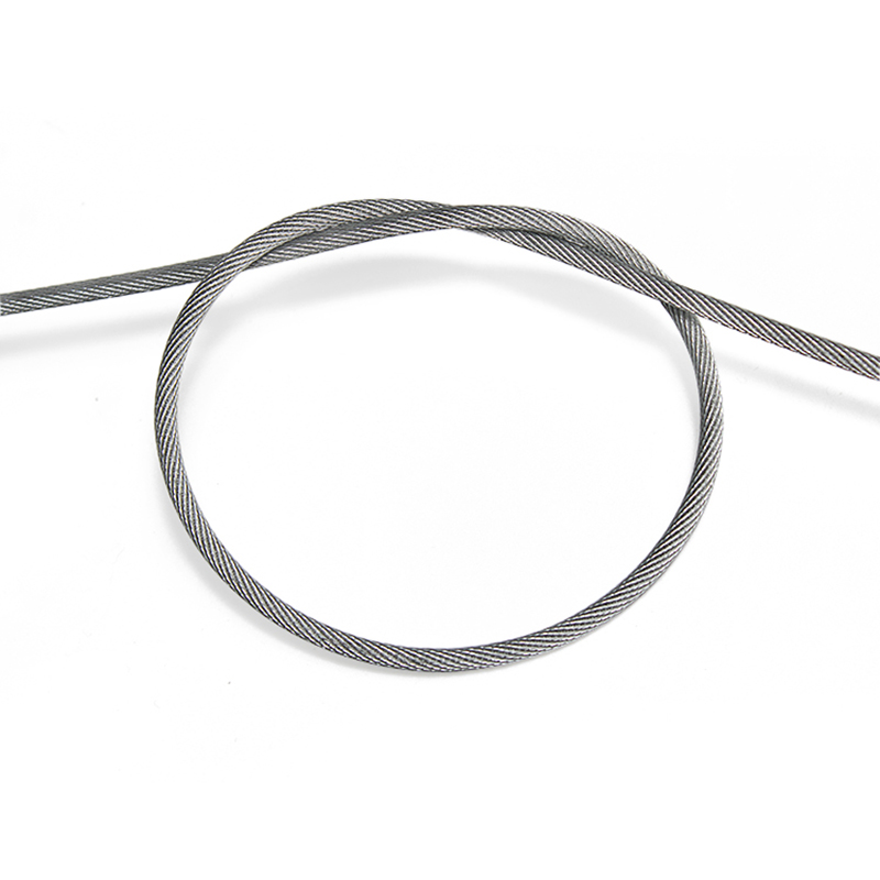 Câble en acier galvanisé 1x19 1.5mm 1.8mm 2mm câble de frein à âme en acier à fil intérieur