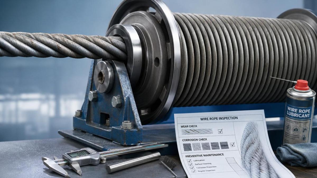 How to Inspect Wire Rope for Wear Before It Becomes a Safety Issue