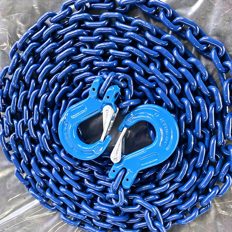 En 818-2 G100 Chaîne de levage en acier allié à maillons courts de haute qualité 