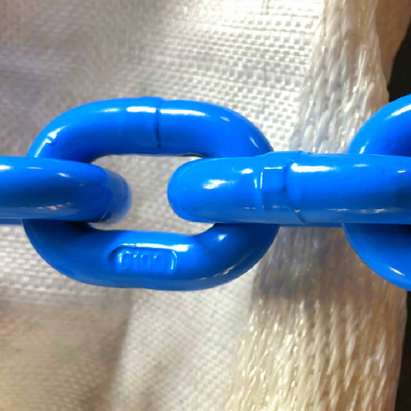 En 818-2 G100 Chaîne de levage en acier allié à maillons courts de haute qualité 