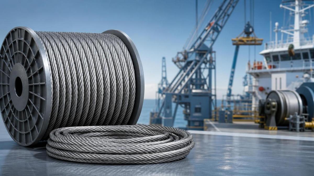 Marine Galvanized Wire Steel Rope Cable Manufacturer