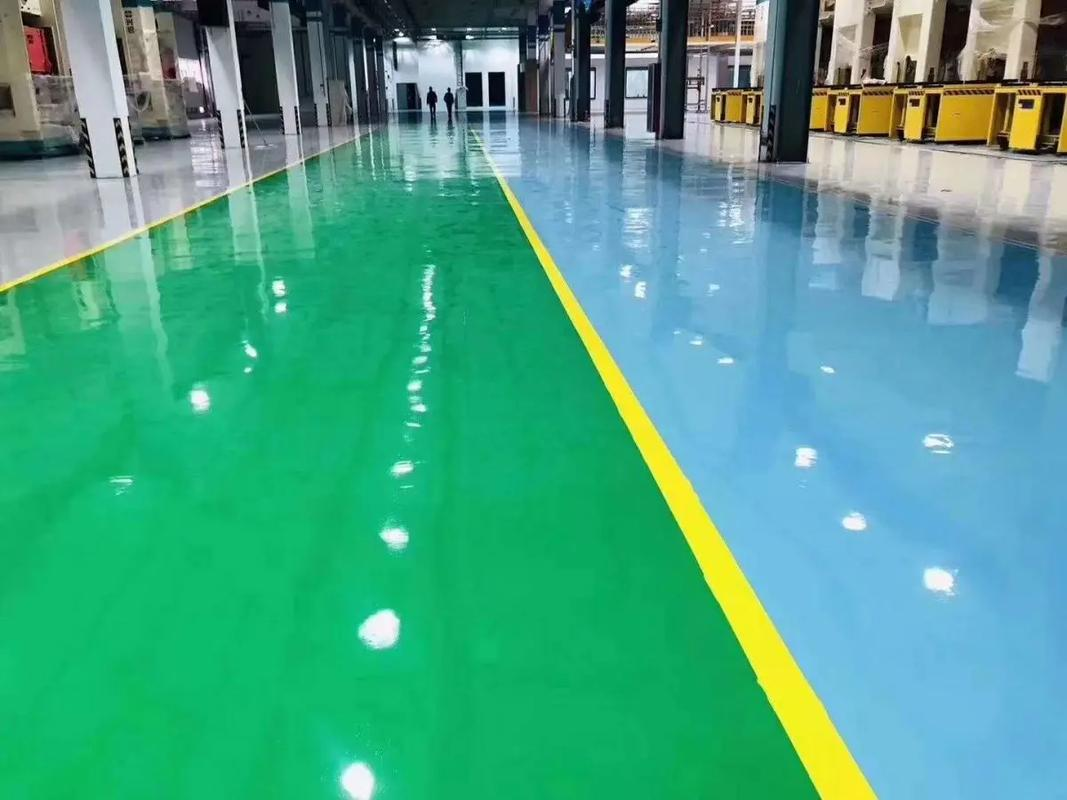 Epoxy floor paint