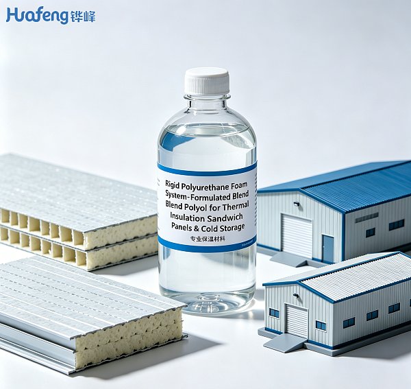 Rigid Polyurethane Foam System - Formulated Blend Polyol for Thermal Insulation Sandwich Panels & Cold Storage