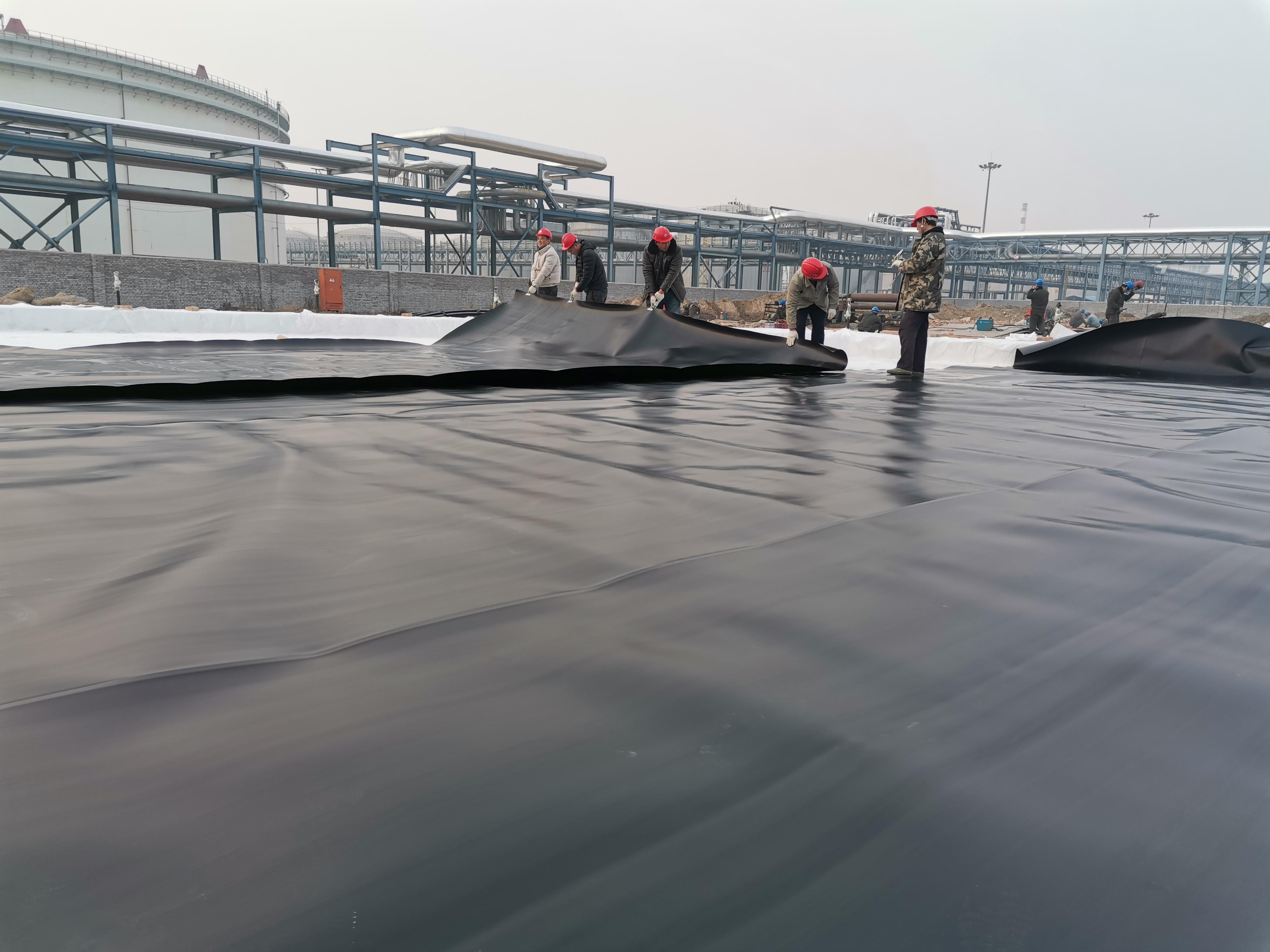 Géomembrane de barrage