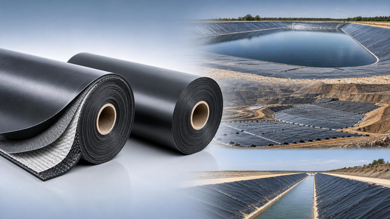 Géomembrane composite en HDPE vs membrane monocouche