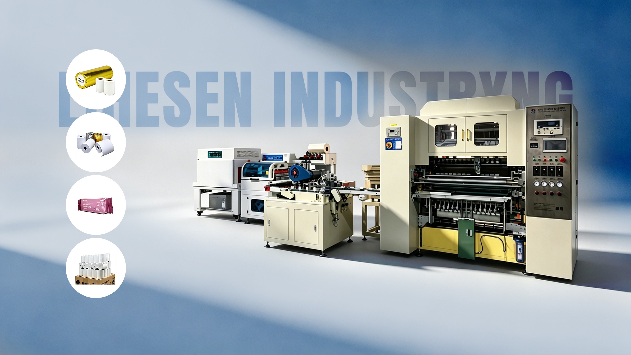 Automatic Thermal Paper Slitting Machine Line