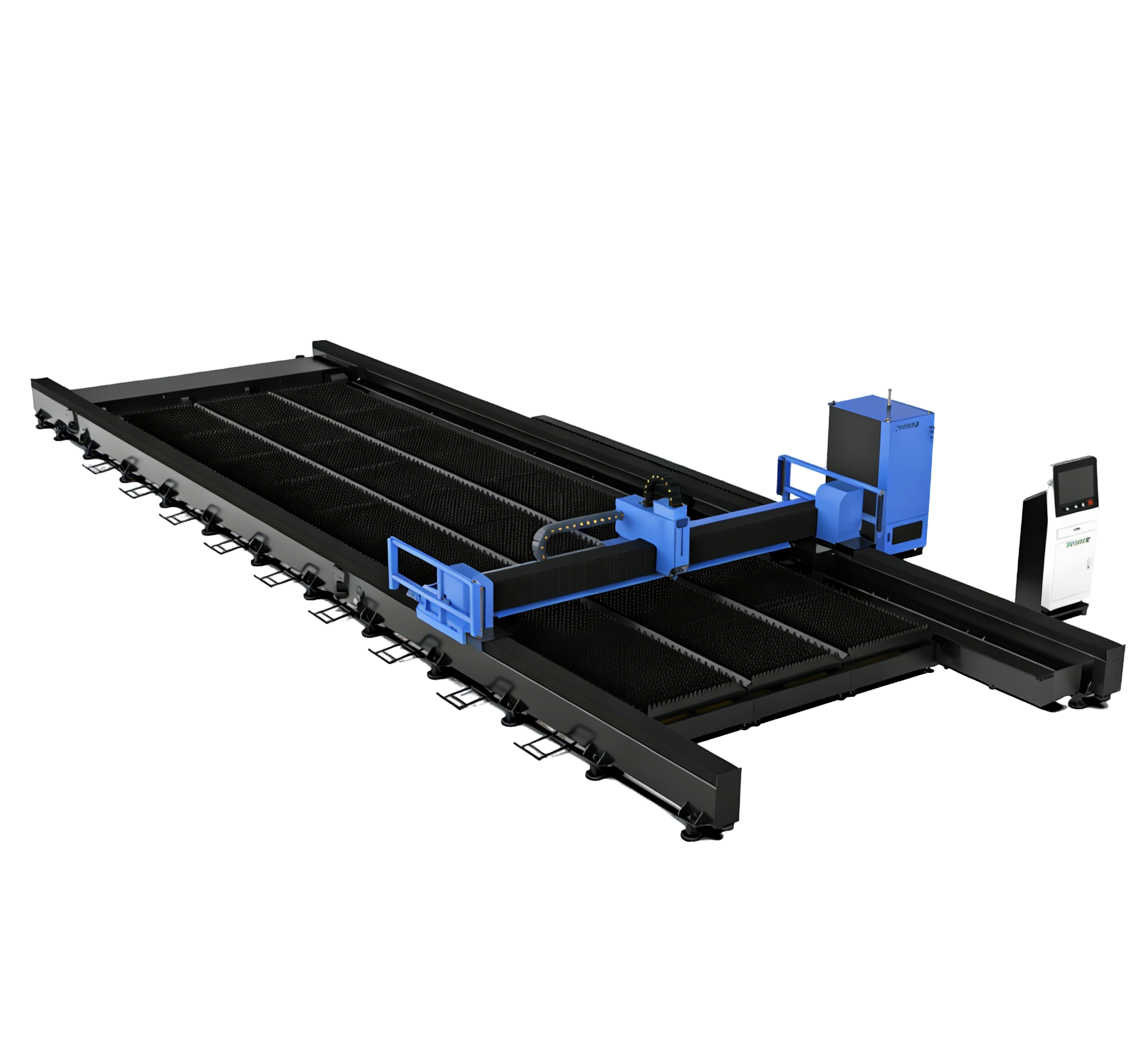 large Size ground rail Sheet Laser Cutter