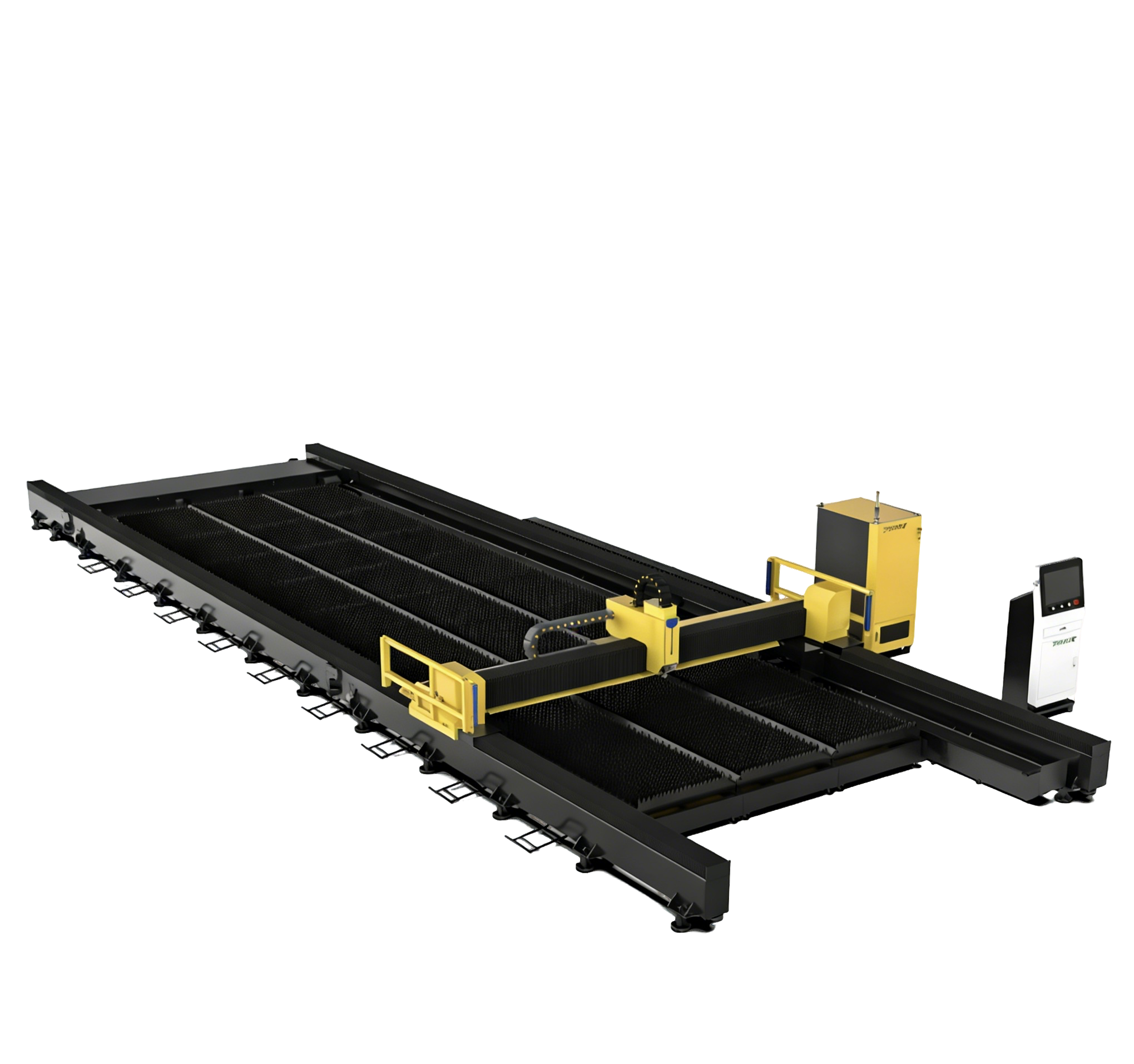 large Size ground rail Sheet Laser Cutter