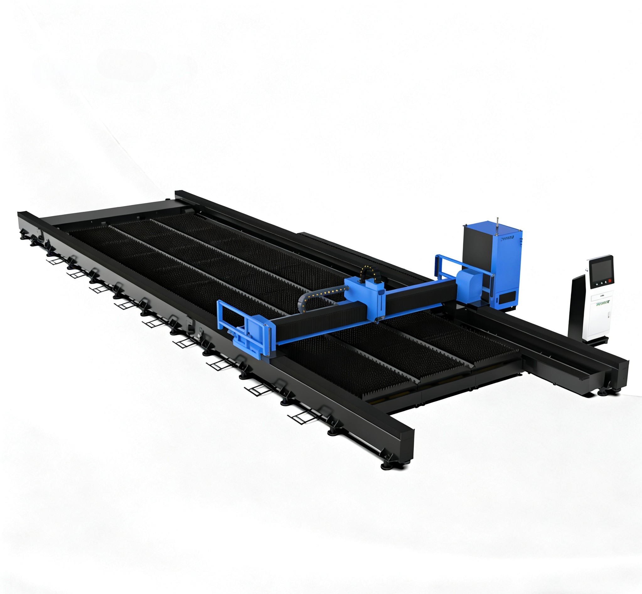 large Size ground rail Sheet Laser Cutter