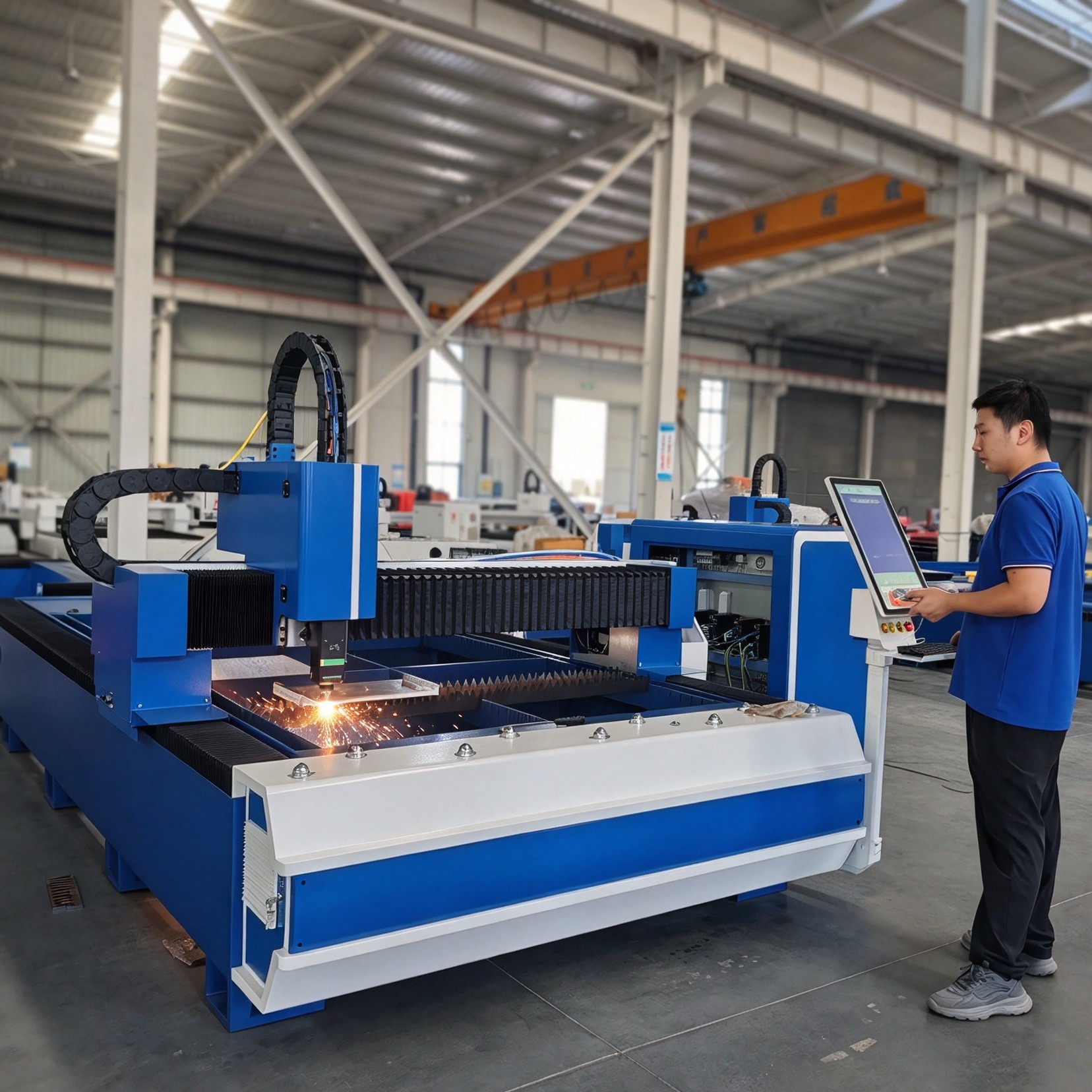 Machine de découpe laser à fibre B3216-3KW
