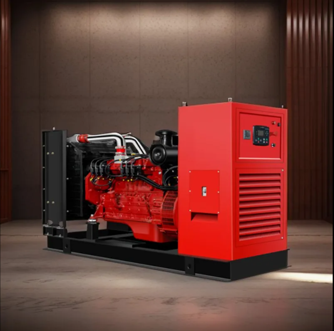 250KW  Deutz Cummins Yuchai Weichai natural gas generator single unit