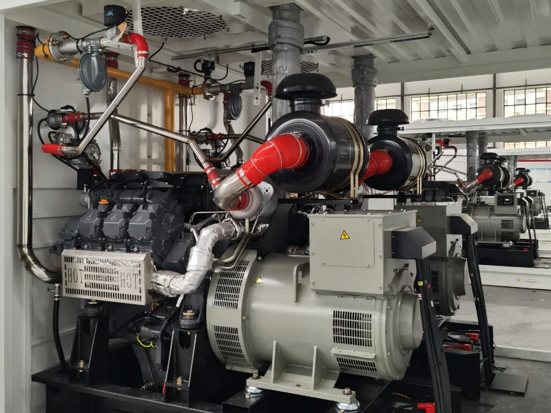 1MW V6 Deutz Cummins Yuchai Weichai Perkins Caterpillar Natural gas generator parallel