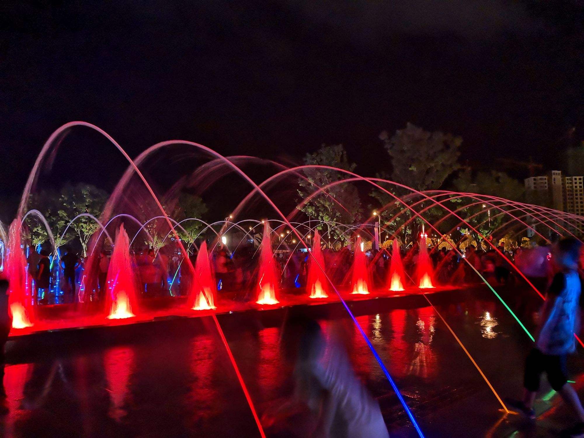 Variable Frequency Running Fountain